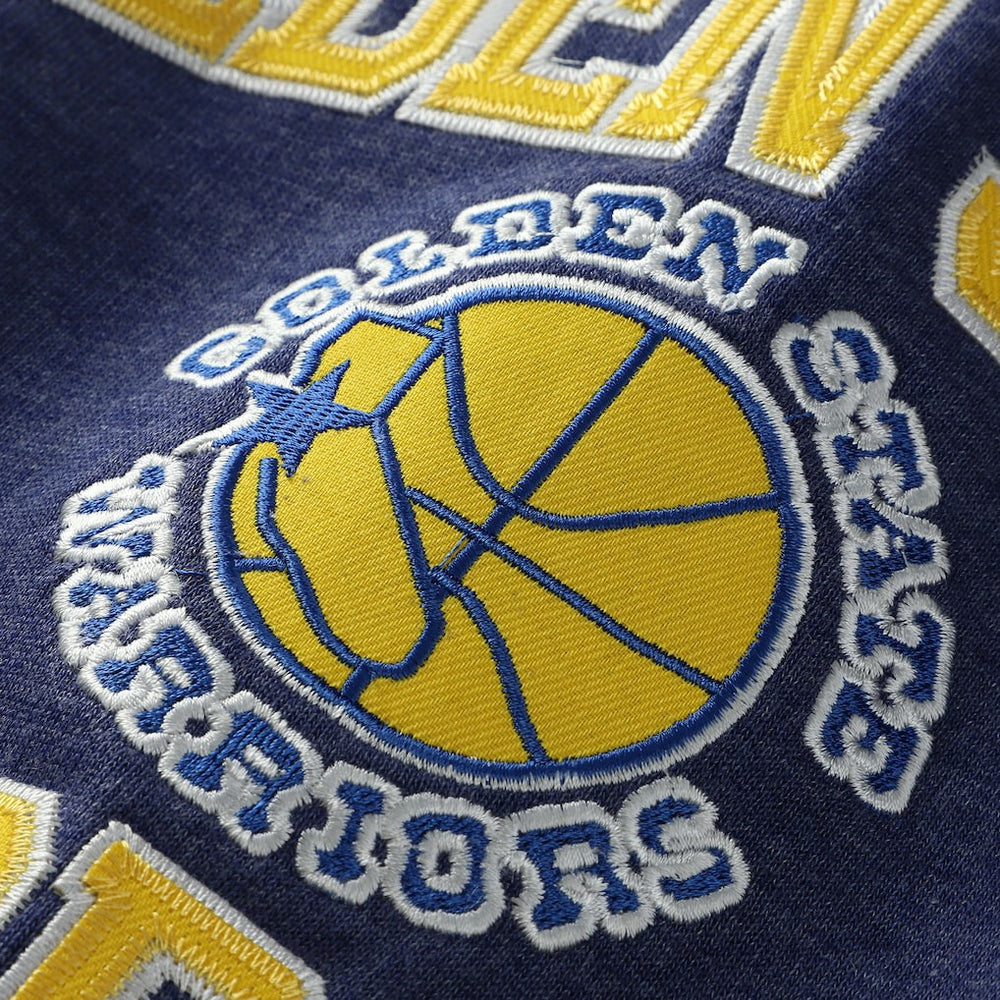 Heather Royal Golden State Warriors Hardwood Classics Big & Tall Crewneck Sweatshirt sale | NBA