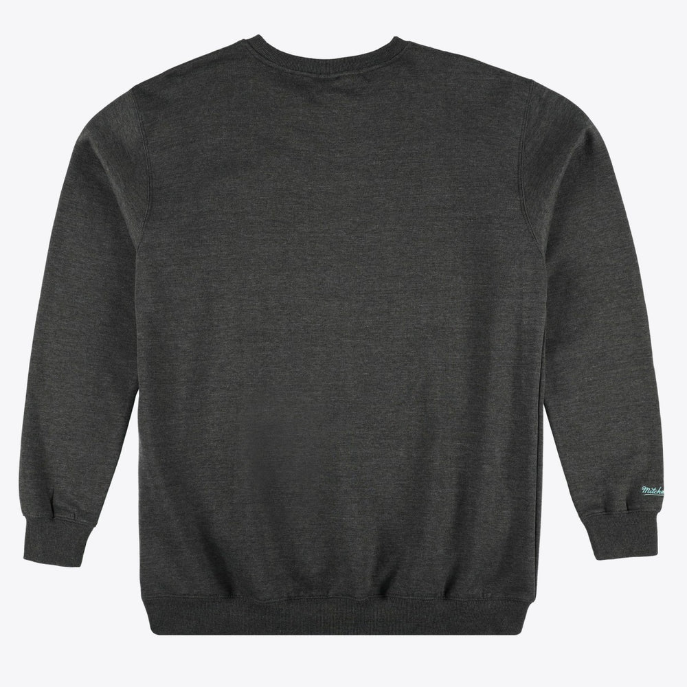 Heather Charcoal Memphis Grizzlies Hardwood Classics Big & Tall Crewneck Sweatshirt | NBA