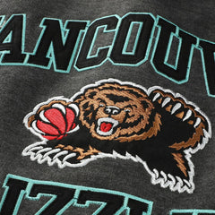 Heather Charcoal Memphis Grizzlies Hardwood Classics Big & Tall Crewneck Sweatshirt | NBA