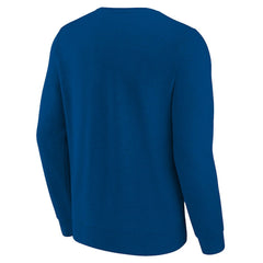 Heather Blue Dallas Mavericks Hardwood Classics Big & Tall Crewneck Sweatshirt | NBA
