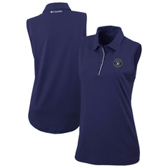 Milwaukee Brewers Columbia Women's Tend The Ball Sleeveless Polo - MLB