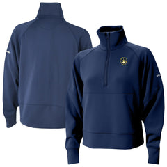 Milwaukee Brewers Columbia Women's Wickhams Hills Raglan Omni-Wick Quarter-Zip Pullover - MLB Pullover
