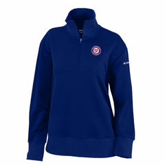 Washington Nationals Columbia Women's Birchwood Hills Quarter-Zip Pullover - MLB Pullover