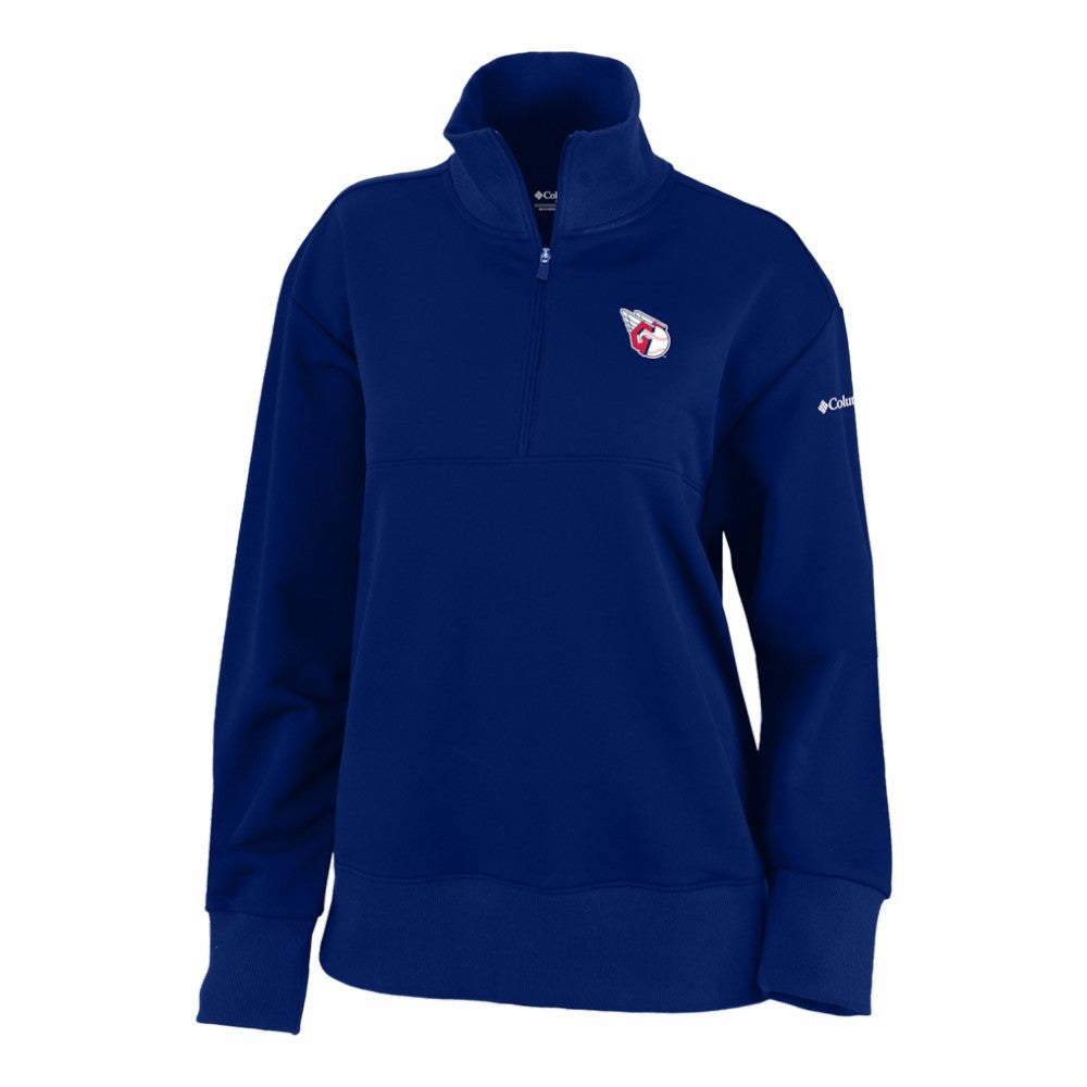 Cleveland Guardians Columbia Women's Birchwood Hills Quarter-Zip Pullover - MLB Pullover