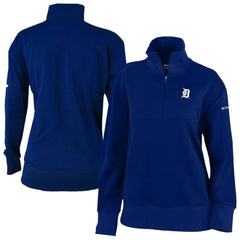 Detroit Tigers Columbia Women's Birchwood Hills Quarter-Zip Pullover - MLB Pullover