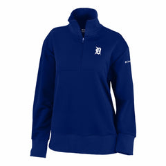 Detroit Tigers Columbia Women's Birchwood Hills Quarter-Zip Pullover - MLB Pullover