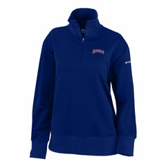 Los Angeles Angels Columbia Women's Birchwood Hills Quarter-Zip Pullover - MLB Pullover
