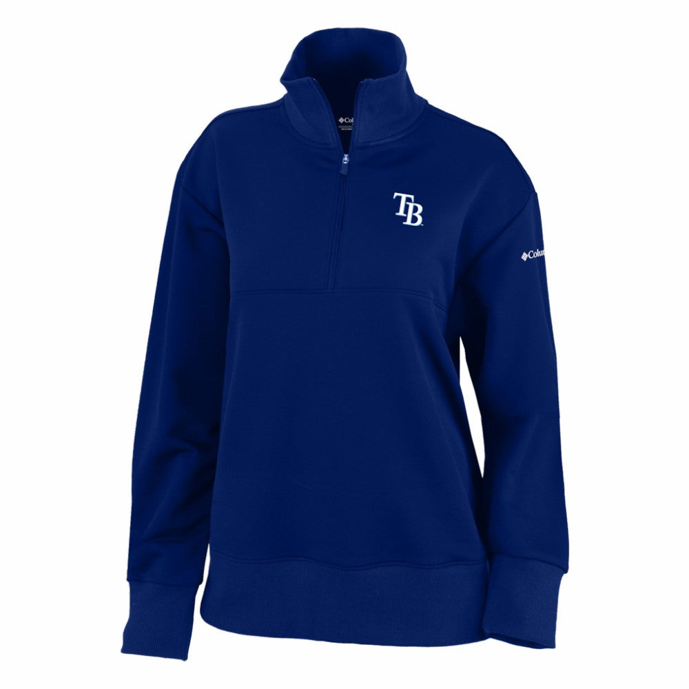 Tampa Bay Rays Columbia Women's Birchwood Hills Quarter-Zip Pullover - MLB Pullover