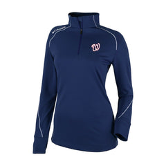Washington Nationals Columbia Women's Shotgun 2.0 Quarter-Zip Pullover - MLB Pullover