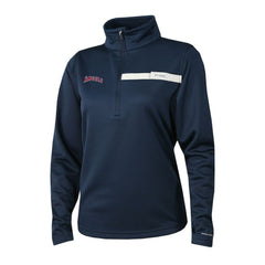 Los Angeles Angels Columbia Women's Skiff Guide Fleece Half-Zip Pullover Jacket - MLB Jackets