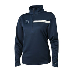 Tampa Bay Rays Columbia Women's Skiff Guide Fleece Half-Zip Pullover Jacket - MLB Jackets