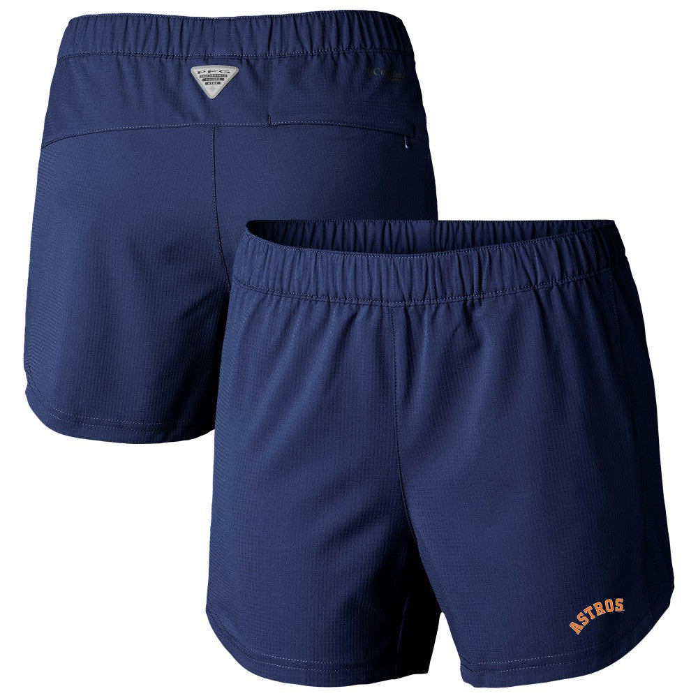 Houston Astros Columbia Women's Tamiami Pull-On Shorts - MLB Shorts