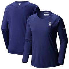 Los Angeles Angels Columbia Tidal Tee II Long Sleeve T-Shirt - MLB T-shirts