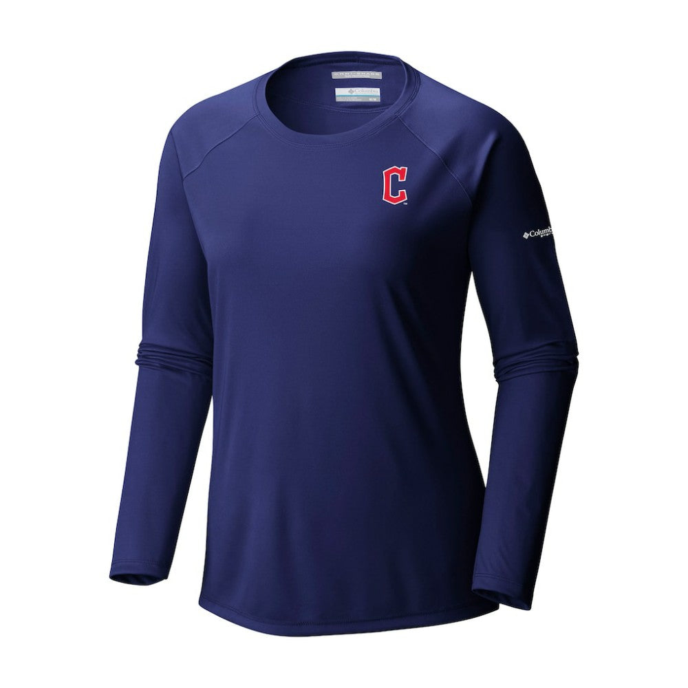 Cleveland Guardians Columbia Tidal Tee II Long Sleeve T-Shirt - MLB T-shirts