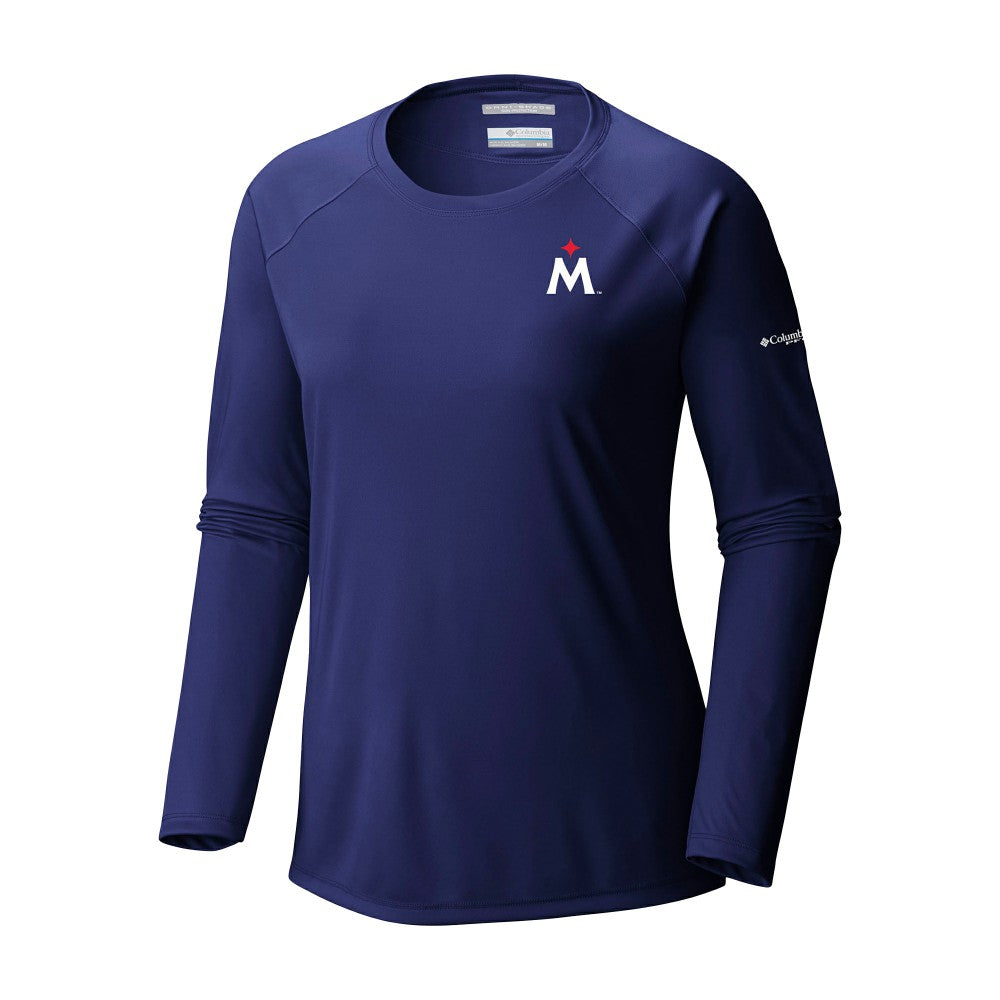 Minnesota Twins Columbia Tidal Tee II Long Sleeve T-Shirt - MLB T-shirts