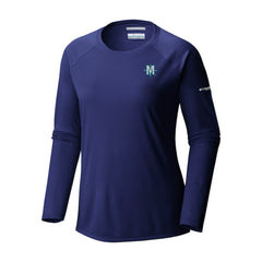 Seattle Mariners Columbia Tidal Tee II Long Sleeve T-Shirt - MLB T-shirts