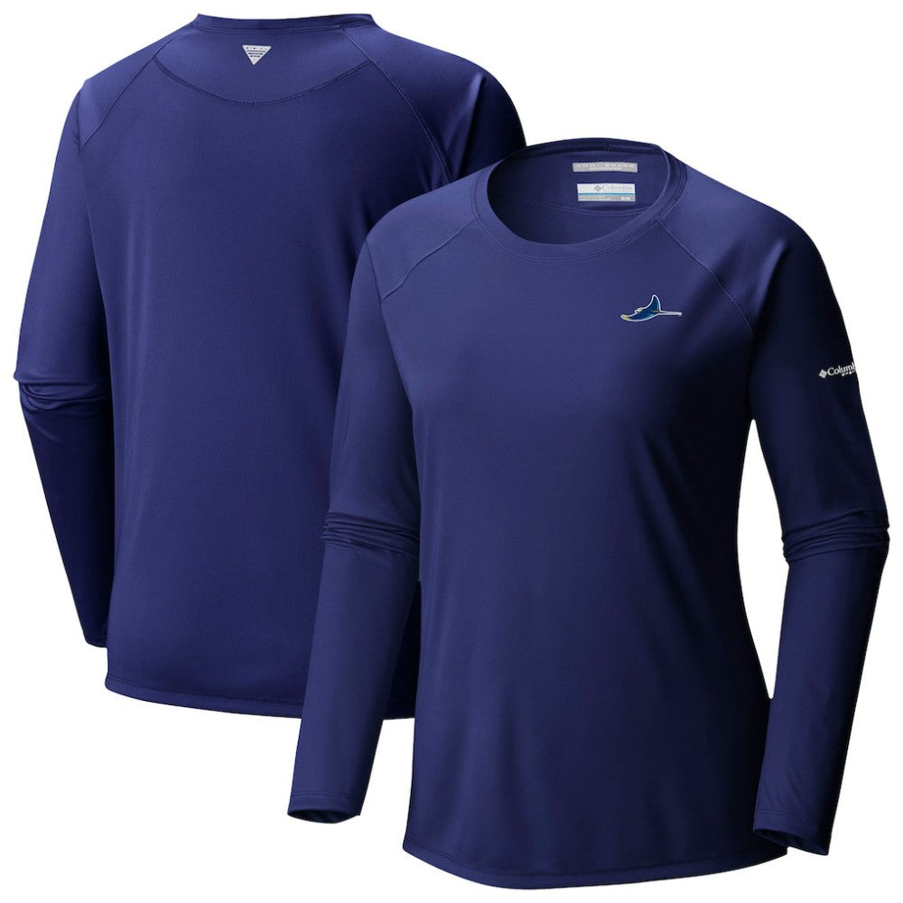 Tampa Bay Rays Columbia Tidal Tee II Long Sleeve T-Shirt - MLB T-shirts