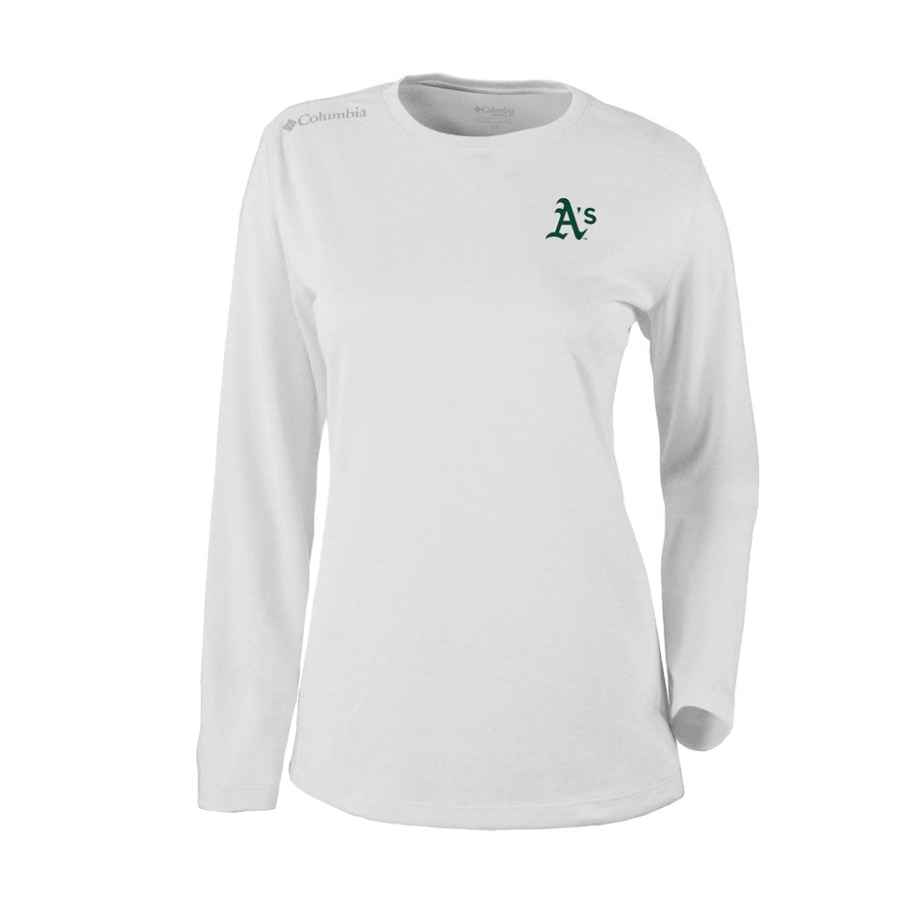 Athletics Columbia Shotgun Long Sleeve T-Shirt - MLB T-shirts