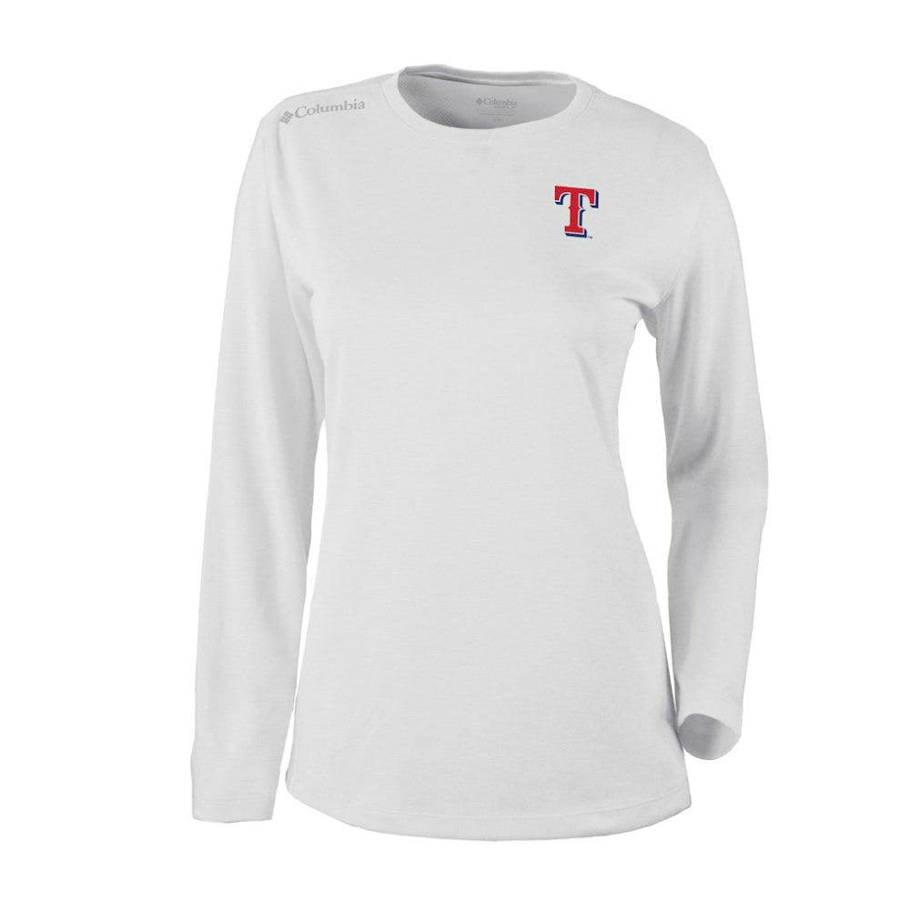 Texas Rangers Columbia Shotgun Long Sleeve T-Shirt - MLB T-shirts