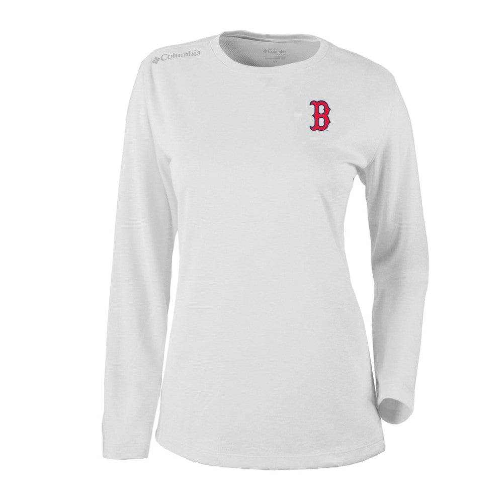 Boston Red Sox Columbia Shotgun Long Sleeve T-Shirt - MLB T-shirts