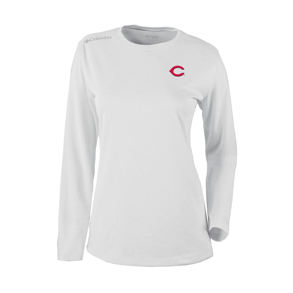 Cincinnati Reds Columbia Shotgun Long Sleeve T-Shirt - MLB T-shirts