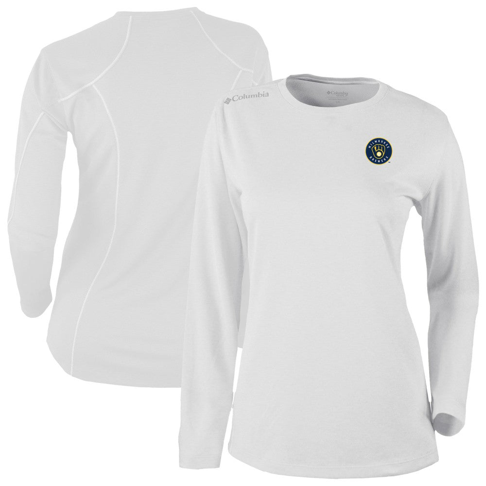 Milwaukee Brewers Columbia Shotgun Long Sleeve T-Shirt - MLB T-shirts