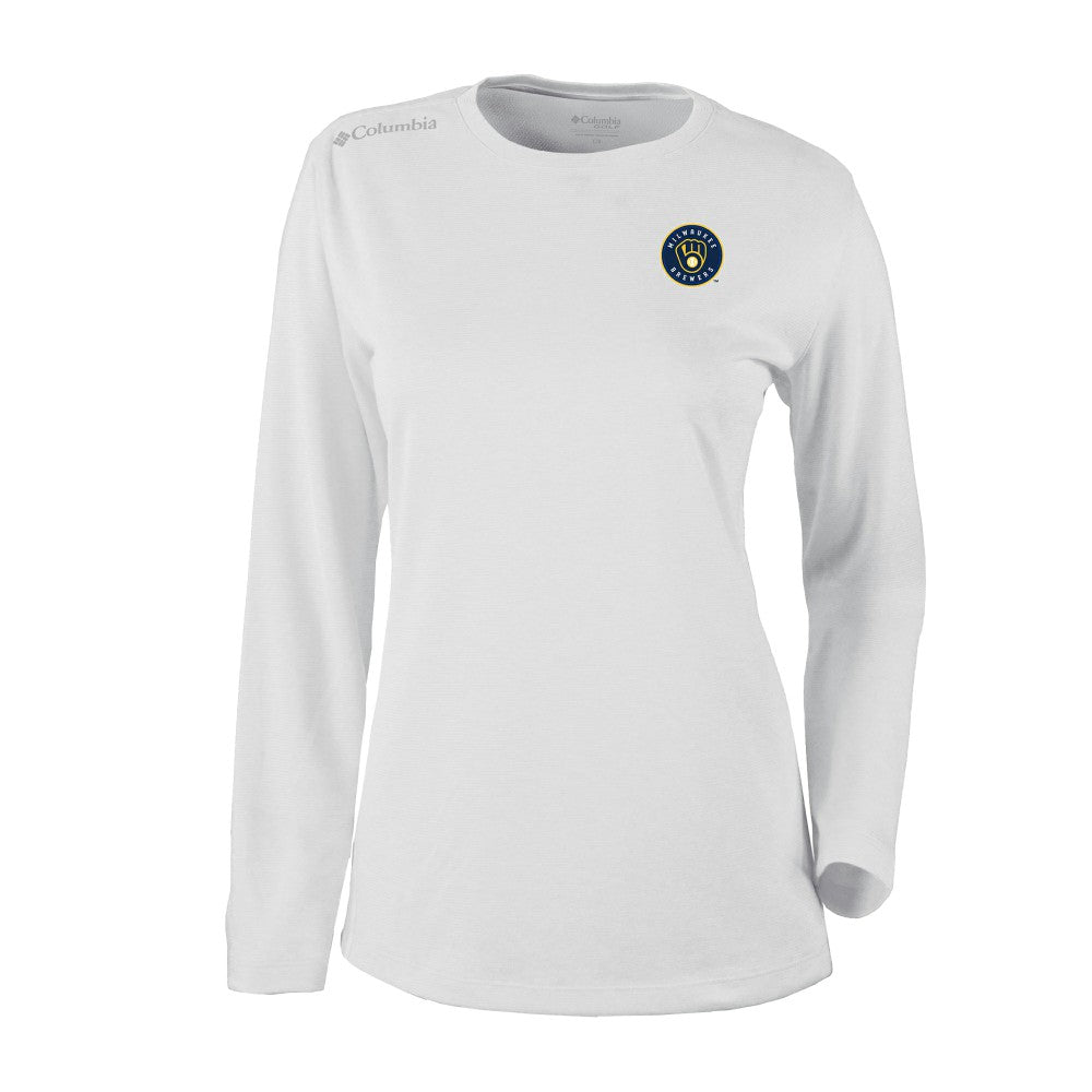 Milwaukee Brewers Columbia Shotgun Long Sleeve T-Shirt - MLB T-shirts