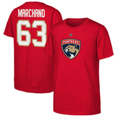 Brad Marchand Florida Panthers Youth Player Name & Number T-Shirt -  NHL T-shirts