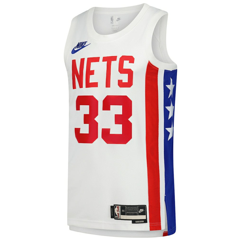 White Nic Claxton Brooklyn Nets Swingman Jersey | NBA