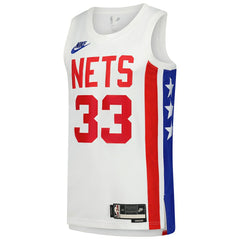 White Nic Claxton Brooklyn Nets Swingman Jersey | NBA