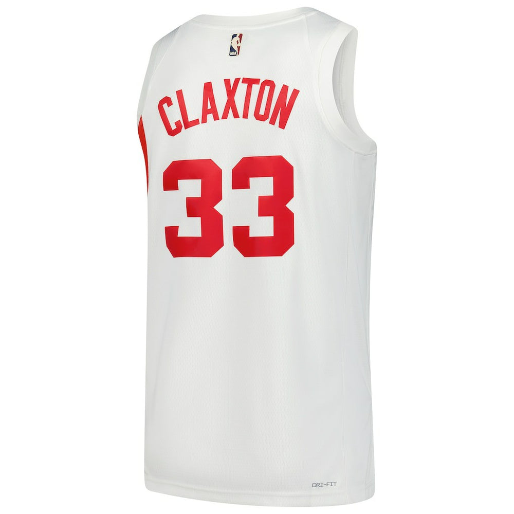 White Nic Claxton Brooklyn Nets Swingman Jersey | NBA