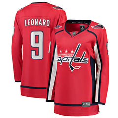 Ryan Leonard Washington Capitals Fanatics Women's Home Breakaway Player Jersey -  NHL Jerseys