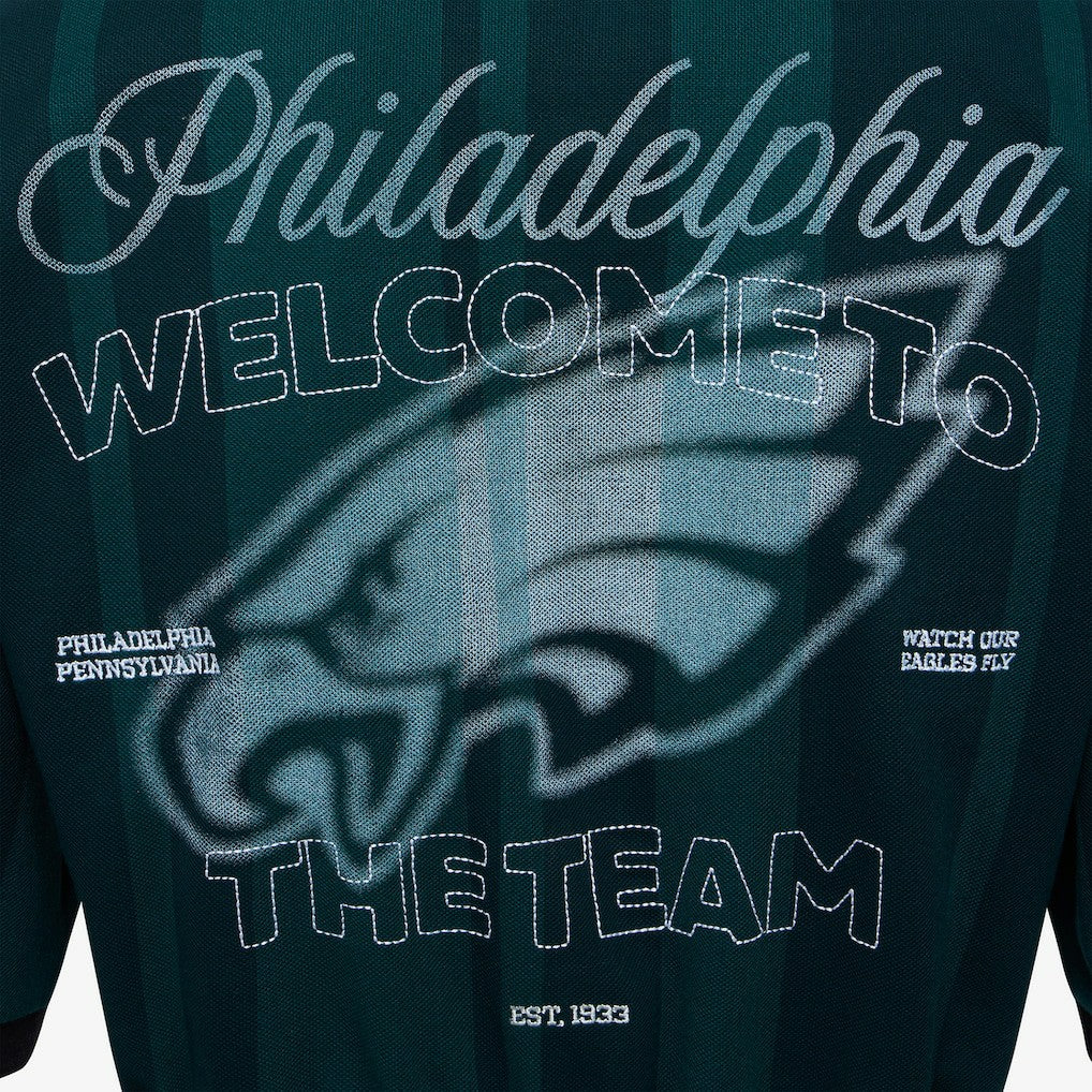 Philadelphia Eagles Off Season Women's Rugby T-Shirt | NFL Discount
