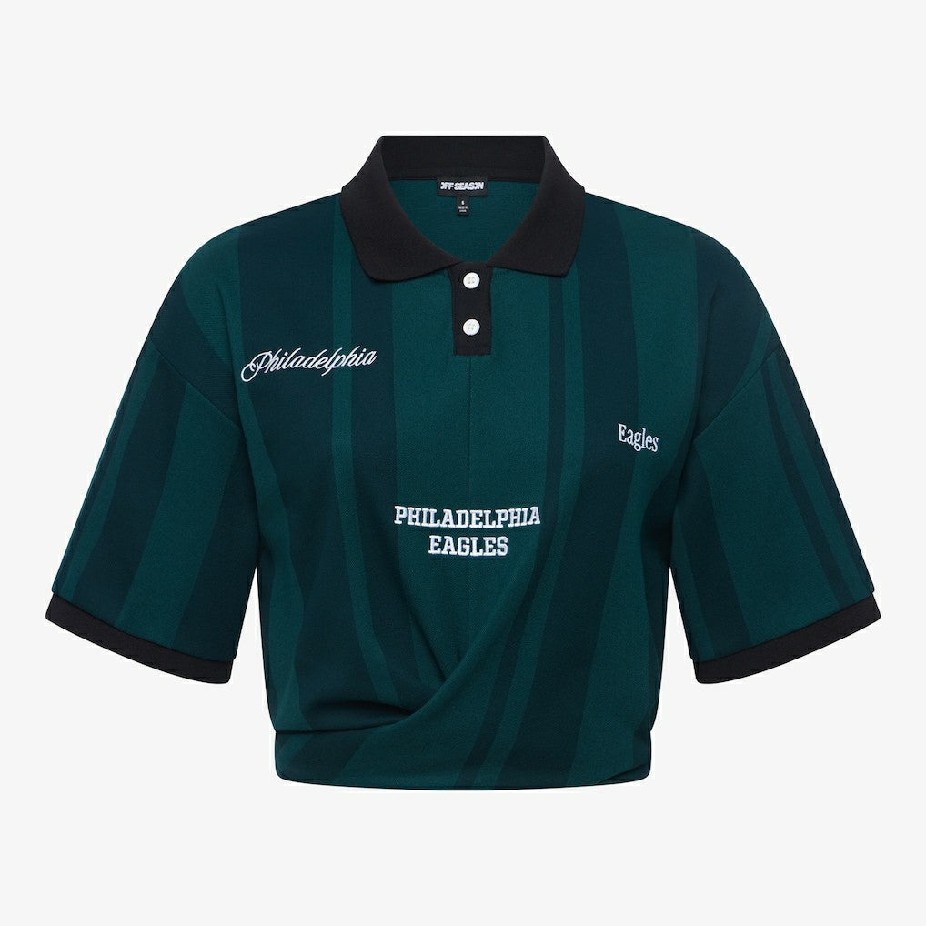 Philadelphia Eagles Off Season Women's Rugby T-Shirt | NFL Discount