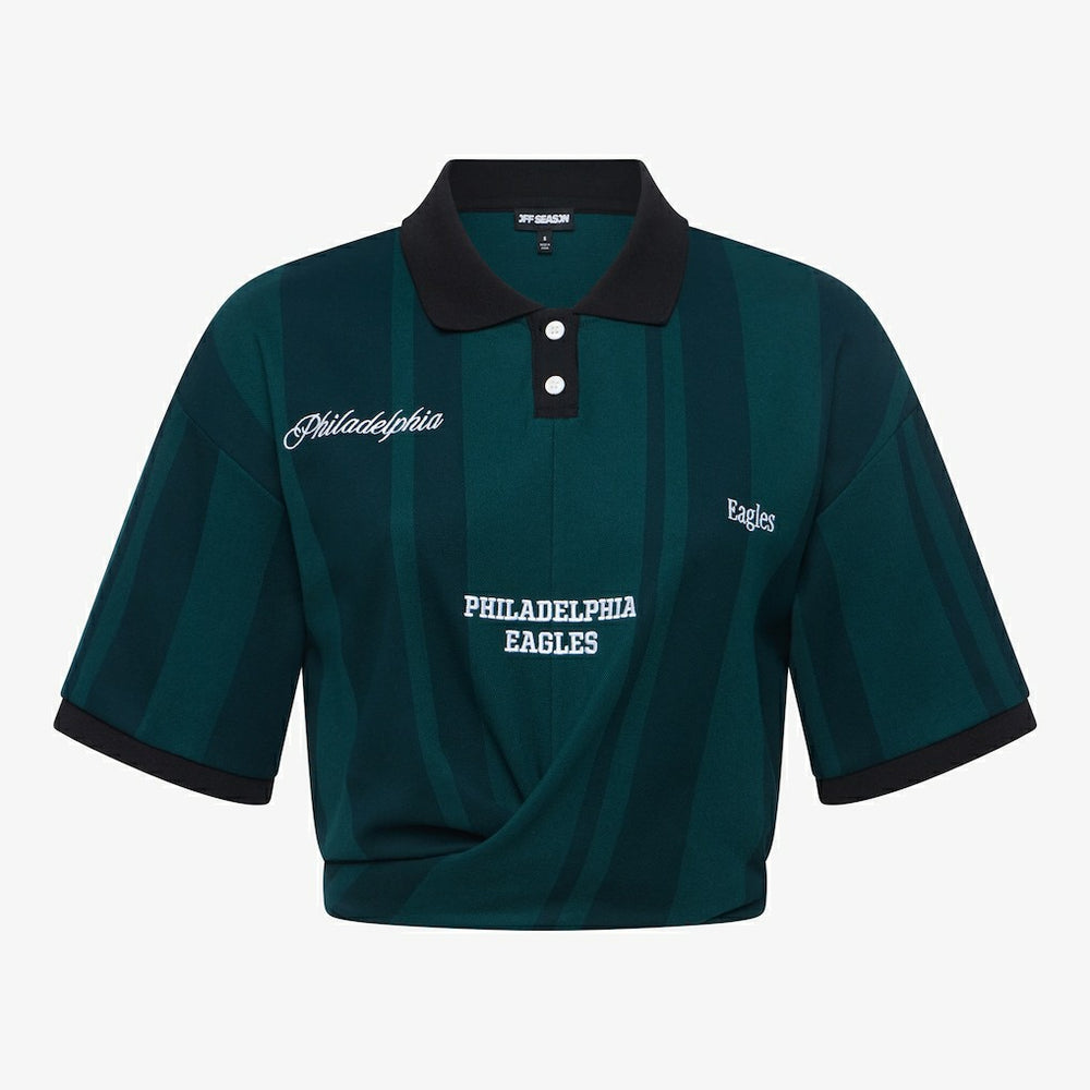 Philadelphia Eagles Off Season Women's Rugby T-Shirt | NFL Discount