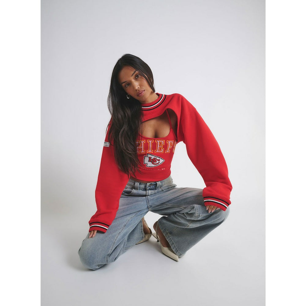 Kansas City Chiefs Off Season Women's Fleece Shrug Cami | NFL New
