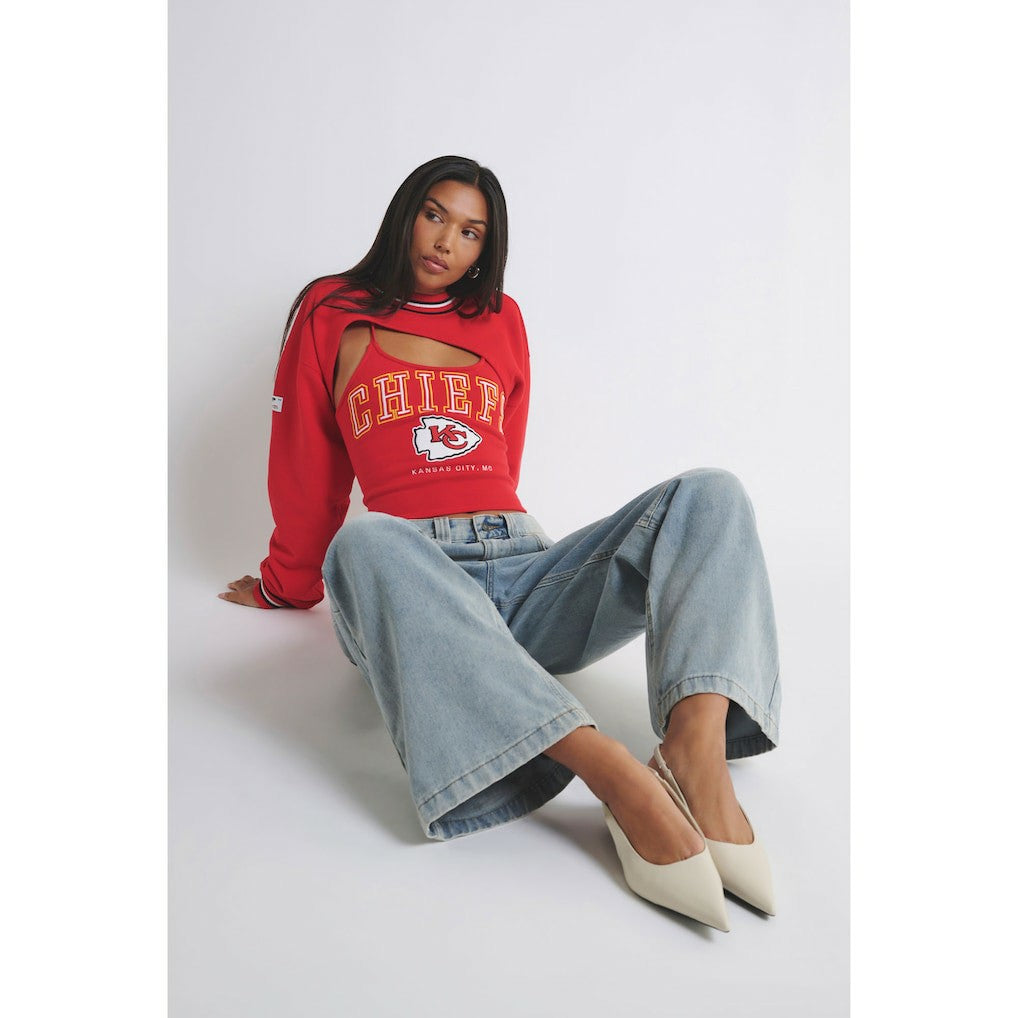 Kansas City Chiefs Off Season Women's Fleece Shrug Cami | NFL New