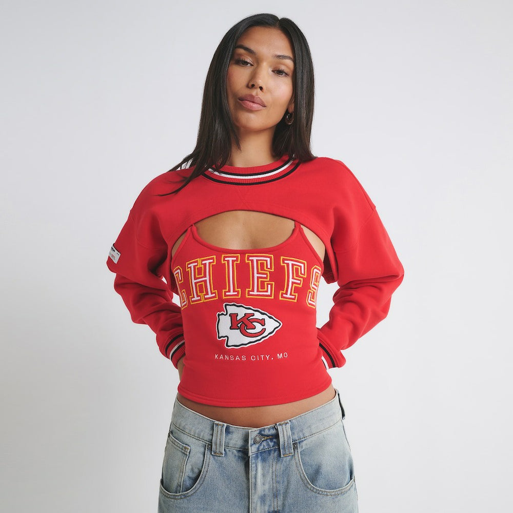 Kansas City Chiefs Off Season Women's Fleece Shrug Cami | NFL New