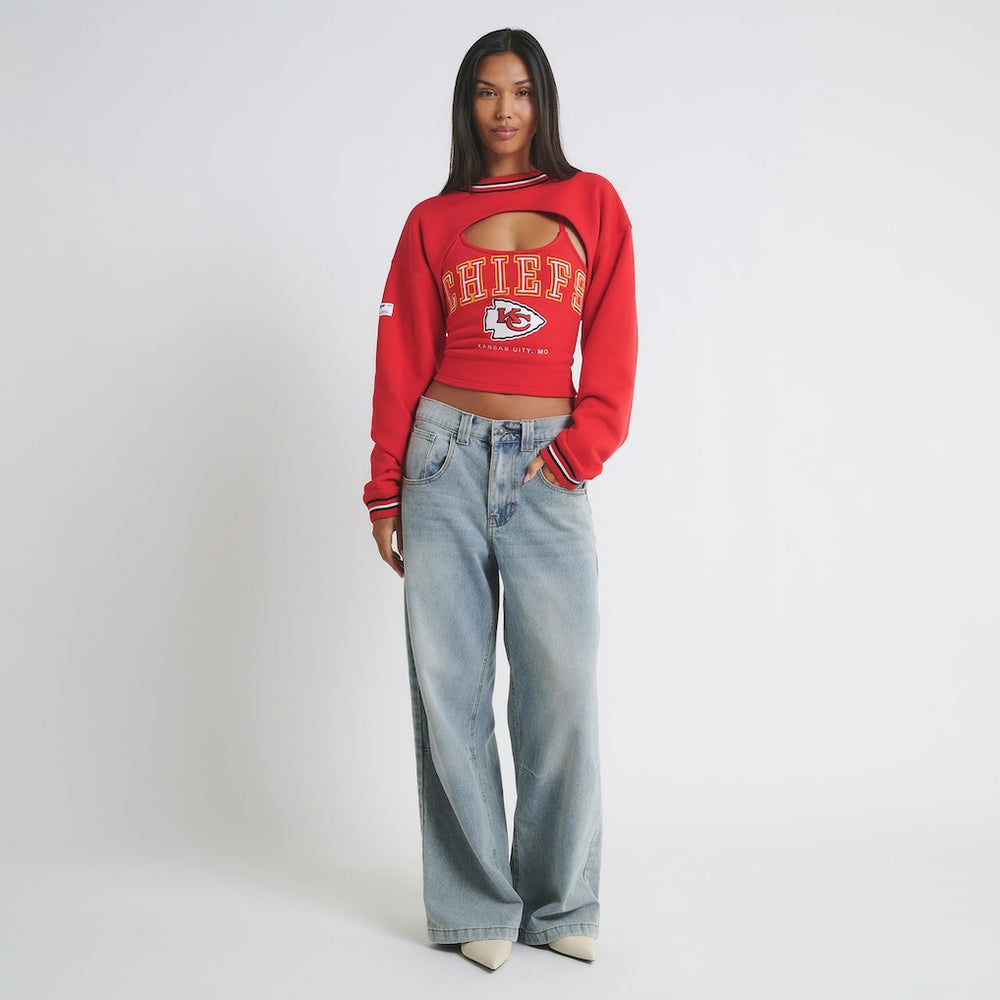 Kansas City Chiefs Off Season Women's Fleece Shrug Cami | NFL New