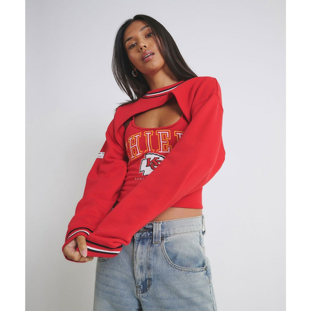 Kansas City Chiefs Off Season Women's Fleece Shrug Cami | NFL New