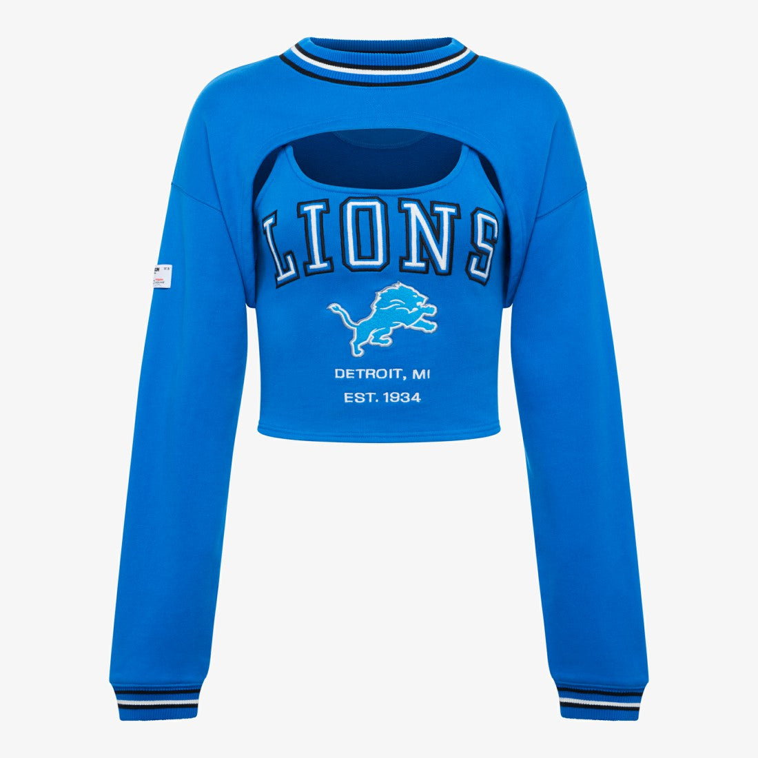 Detroit Lions Off Season Women's Fleece Shrug Cami | NFL Near me