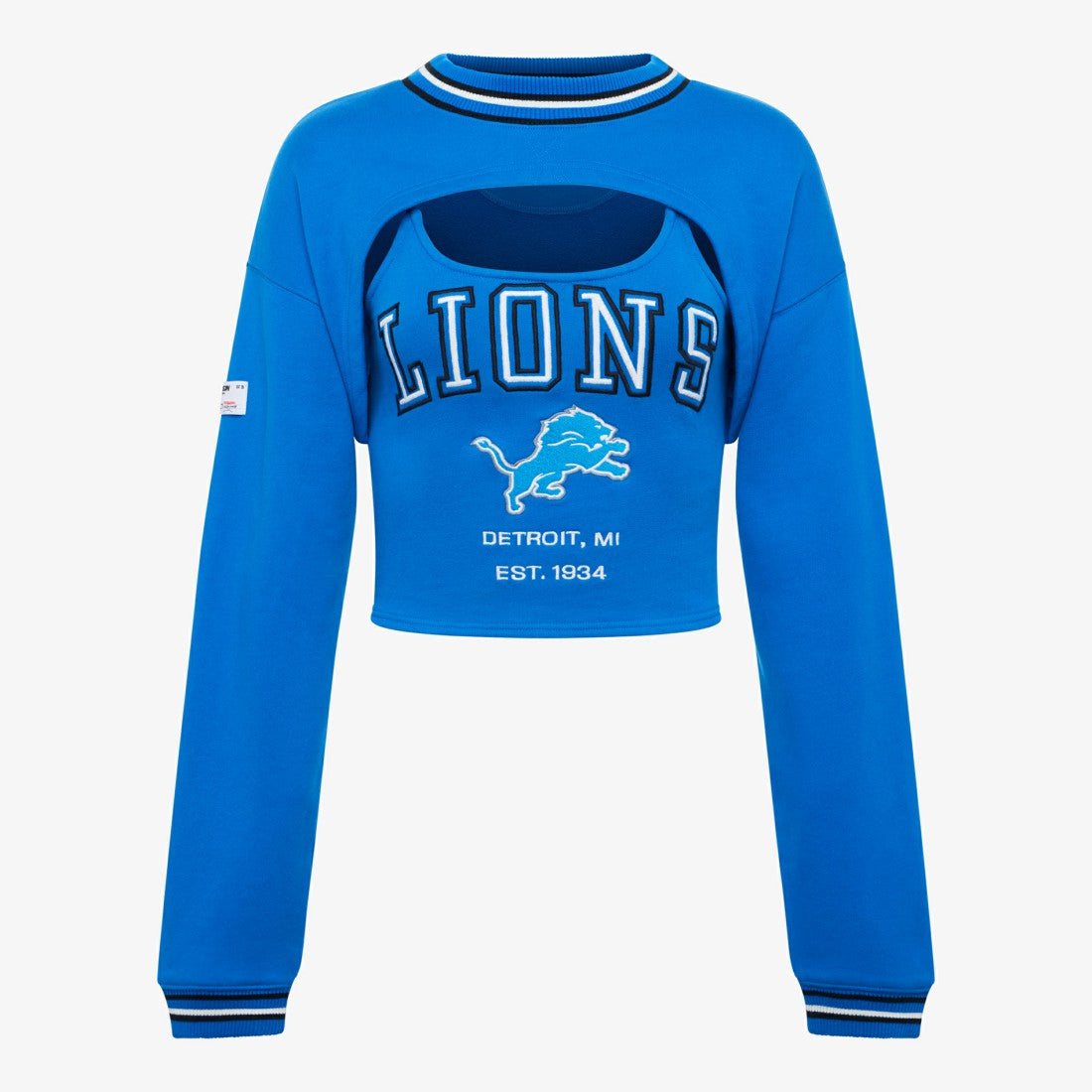 Detroit Lions Off Season Women's Fleece Shrug Cami | NFL Near me