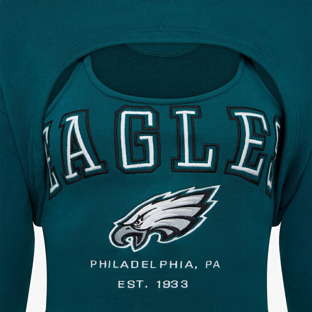 Philadelphia Eagles Off Season Women's Fleece Shrug Cami | NFL Hot