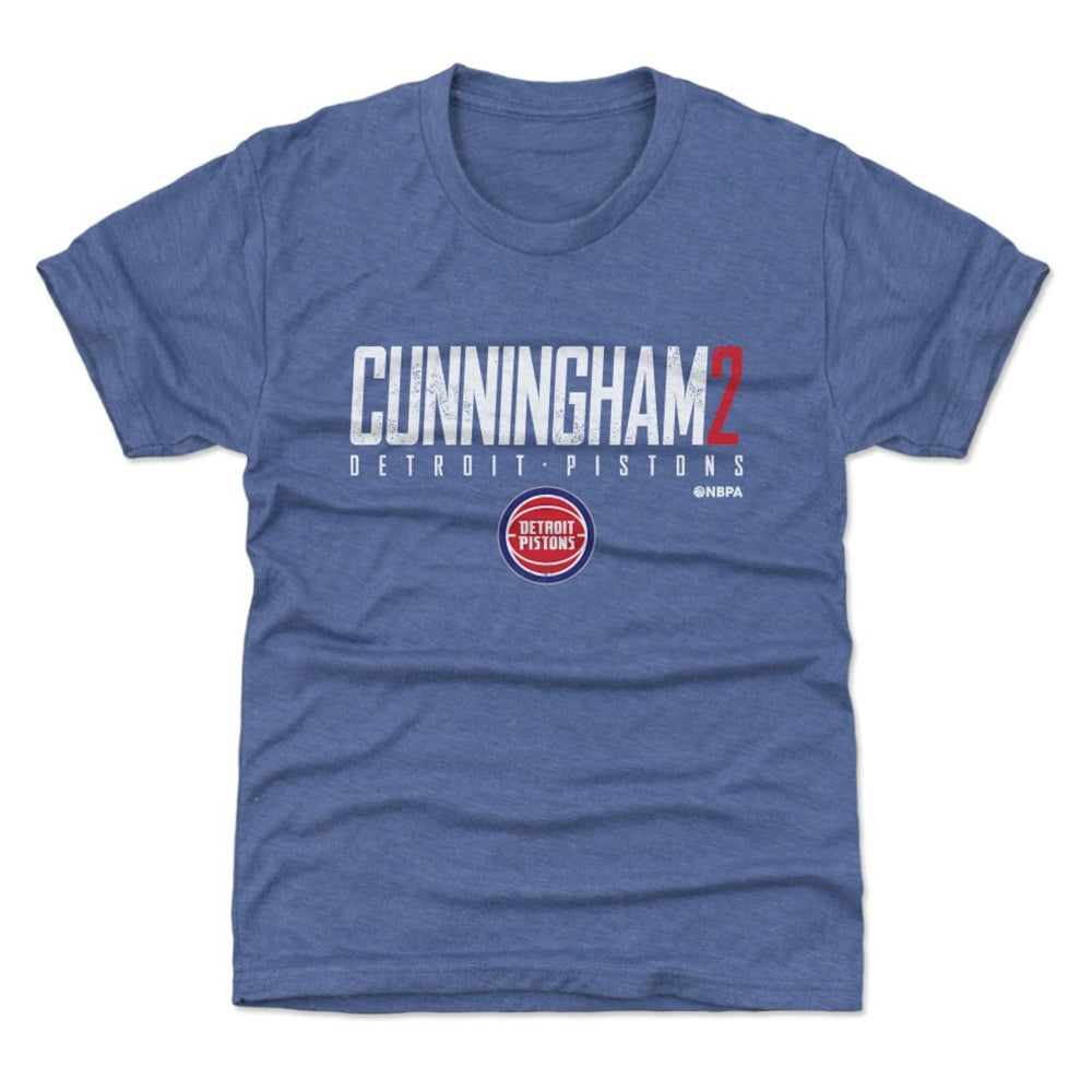 Blue Cade Cunningham Detroit Pistons 500 Level Youth Elite T-Shirt sale | NBA