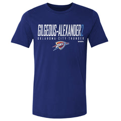 Blue Shai Gilgeous-Alexander Oklahoma City Thunder 500 Level Elite T-Shirt | NBA