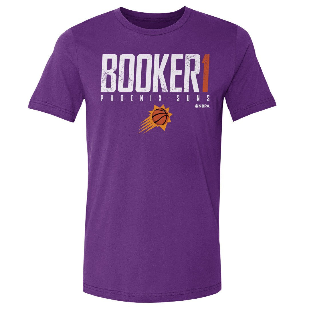 Purple Devin Booker Phoenix Suns 500 Level Elite T-Shirt | NBA
