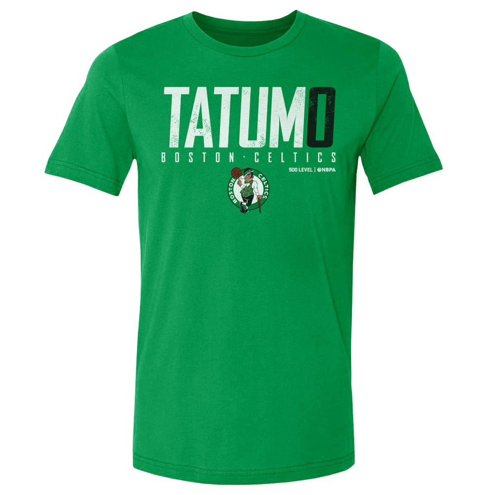 Kelly Green Jayson Tatum Boston Celtics 500 Level Elite T-Shirt | NBA