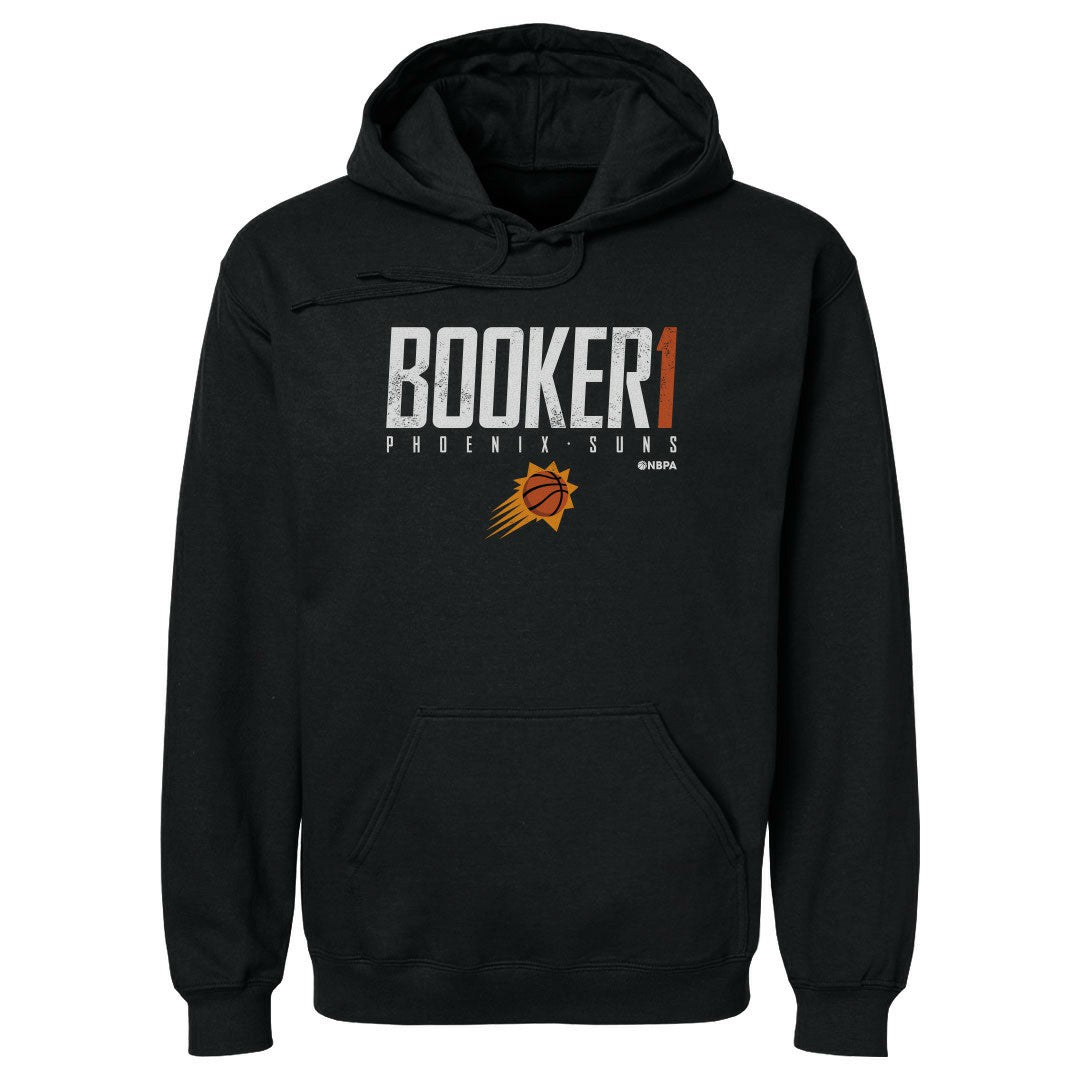 Black Devin Booker Phoenix Suns 500 Level Elite Pullover Hoodie | NBA