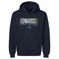 Navy Anthony Edwards Minnesota Timberwolves 500 Level Elite Pullover Hoodie | NBA