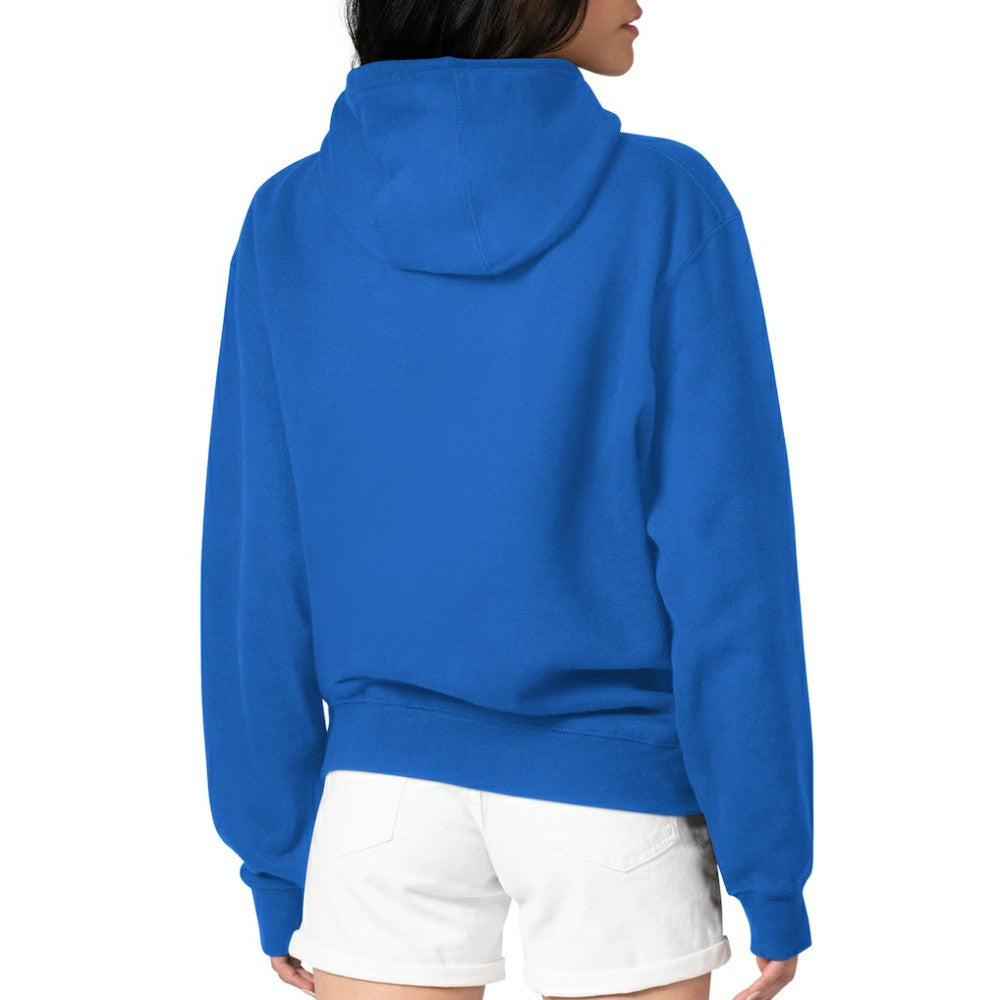 Toronto Blue Jays G-III 4Her by Carl Banks Women's Double Heart Fleece Pullover Hoodie - MLB Hoodies